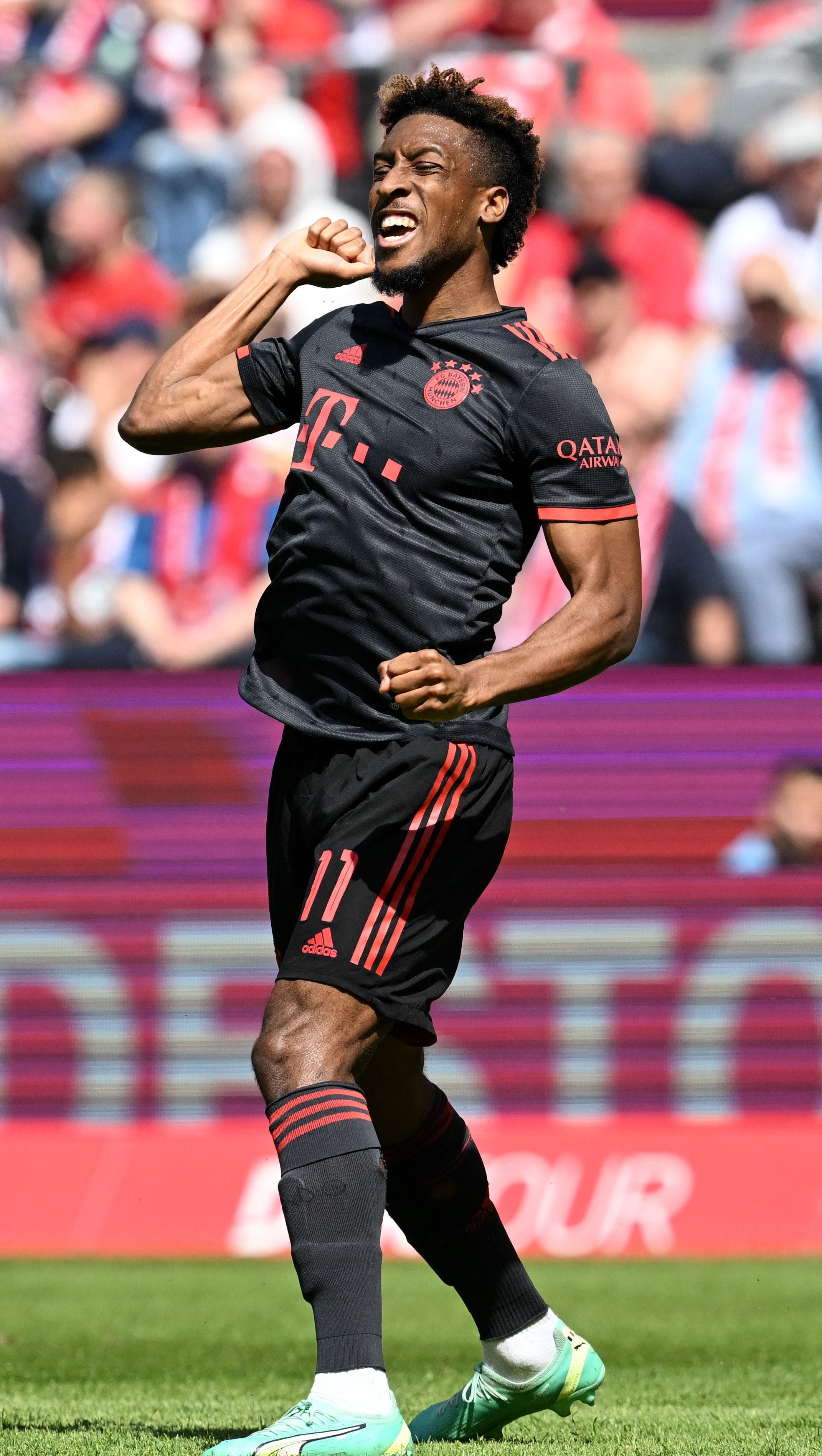 Kingsley Coman scored early for Bayern Munich