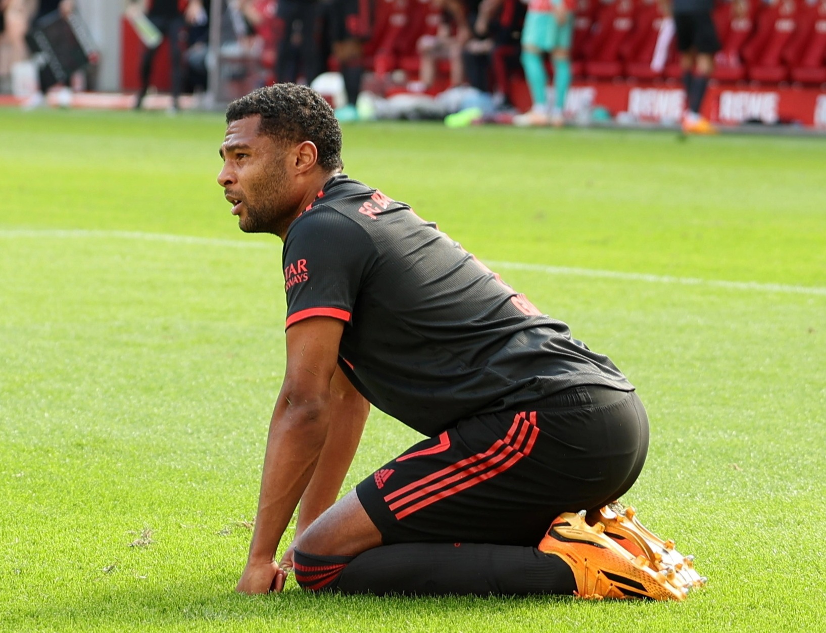 Serge Gnabry and his Bayern Munich looked to have thrown it away
