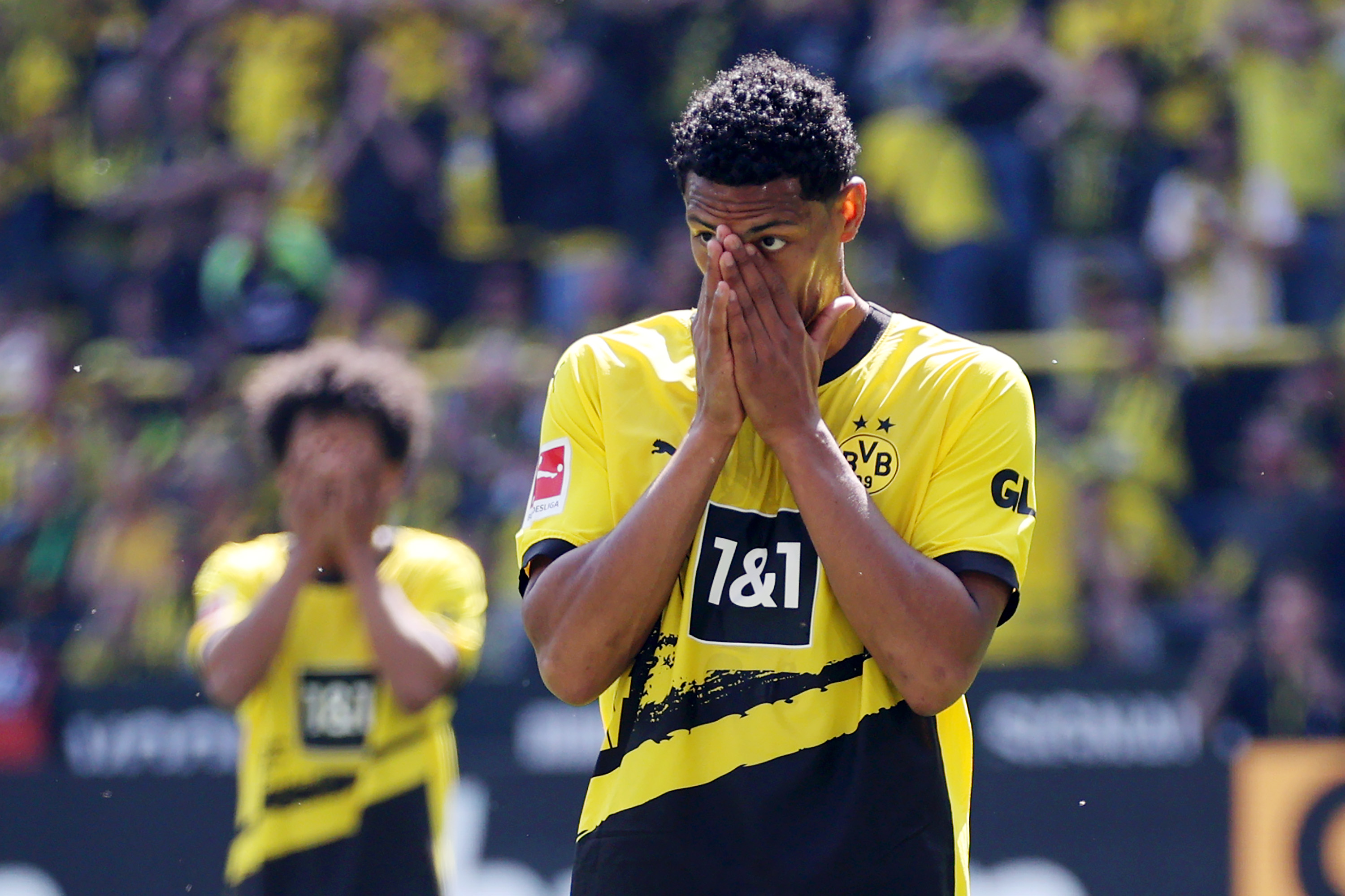 Sebastien Haller missed a penalty for Borussia Dortmund